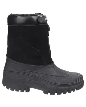 Cotswold Mens Venture Waterproof Winter Boots Low Profile Rainy Day Commuter Compression Molded Sole