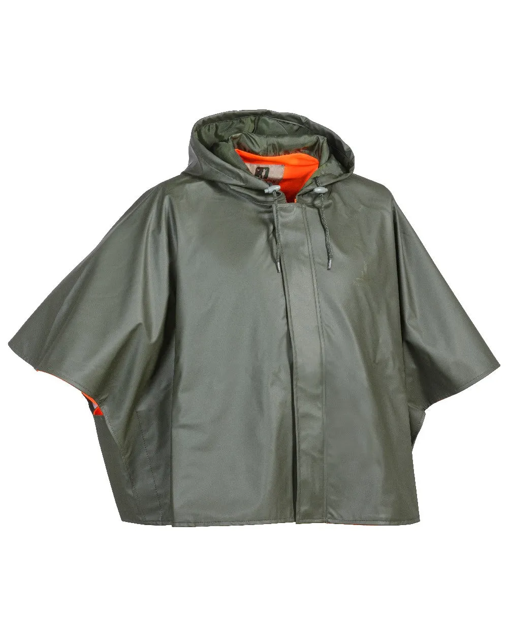 Percussion Capeline Reversible Poncho Chic Design