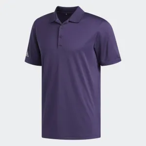 adidas Mens Tournament Performance Polo - PURPLE/GRAY TWO Stylish Shirt Fit For All