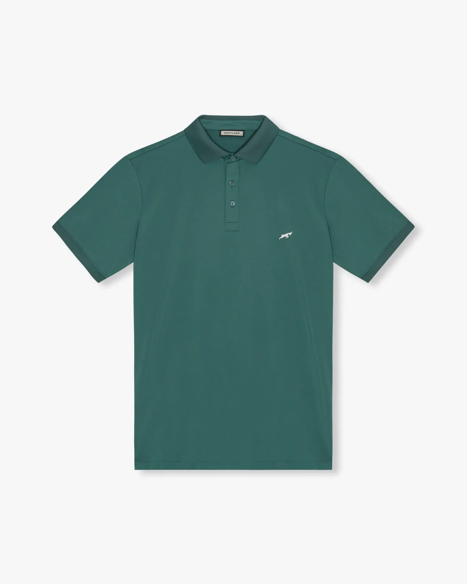 Cotton Blend Stylish Design Golf Tech Polo Green