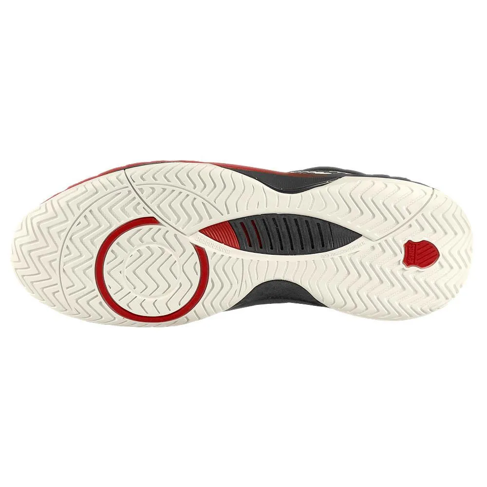 K-Swiss Men's Hypercourt Supreme 2 - White/Stretch Limo cushioned collar