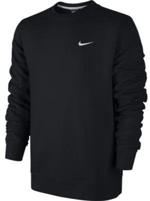 Nike Men's Sportswear Swoosh Sweatshirt Black 637902-010 Warm Layers Sporty Layer