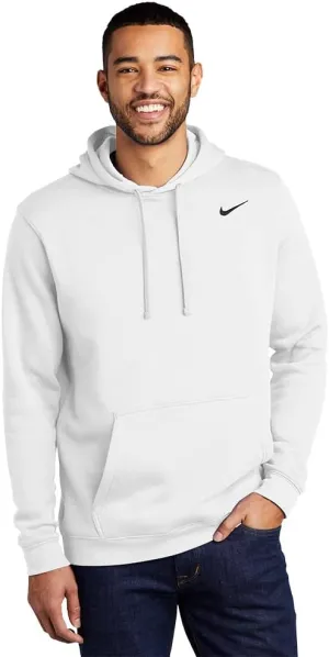 Nike Sportswear Men's Pullover Club Hoodie 611457-100 Essential Active
