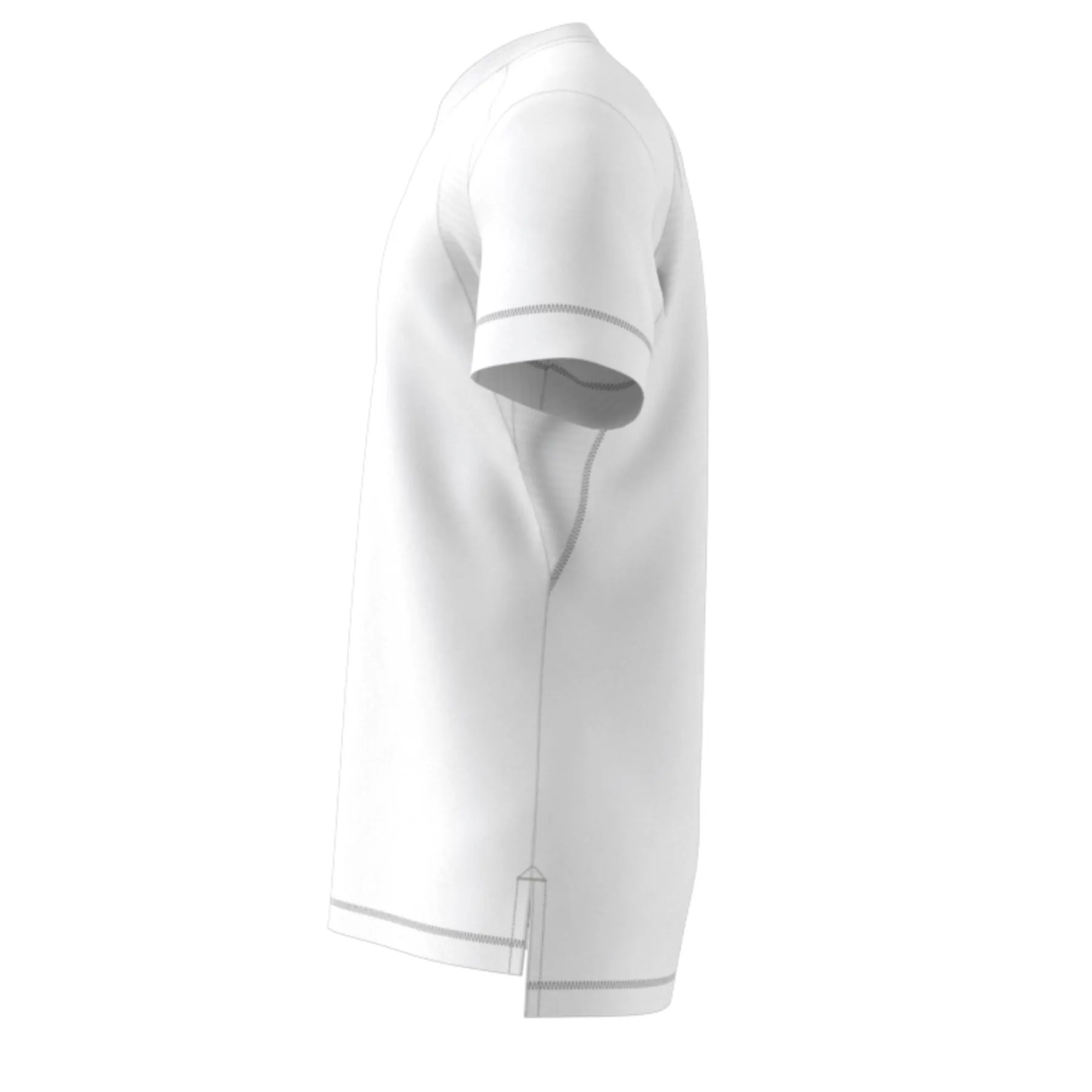 Lightweight Weave Sustainable production Adidas Performance London Stretch Woven Men Tennis T-Shirt - White/Impyel