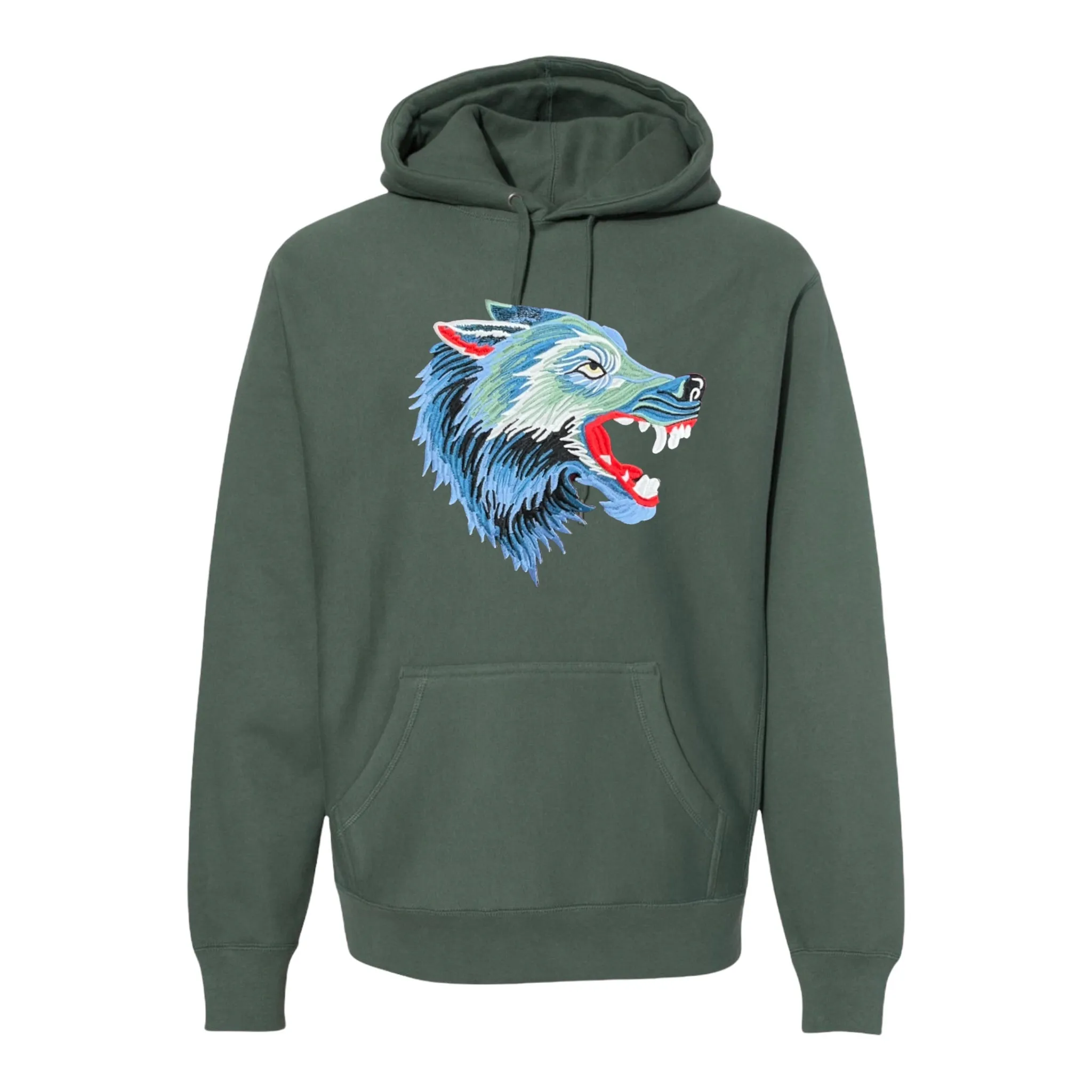 Wolf Premium Heavyweight Sweater hat accents