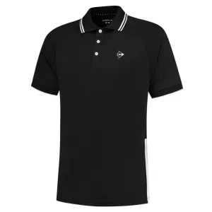 Dunlop Club Men Polo - Black/White Classic Layer