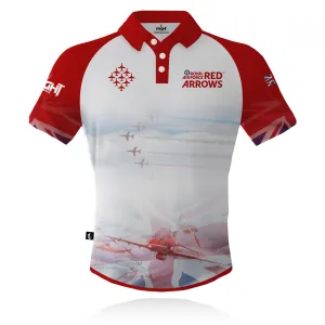 Vibrant Colors Red Arrows (Diamond) - Tech Polo