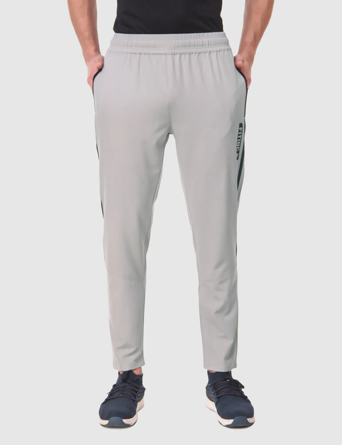 Secure Cuff Design Ultralight Regular Fit Track Pant ?C Light Grey