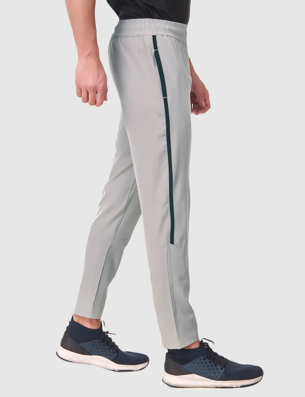 Ultralight Regular Fit Track Pant ?C Light Grey Chafe-Free Fit Luxe Look