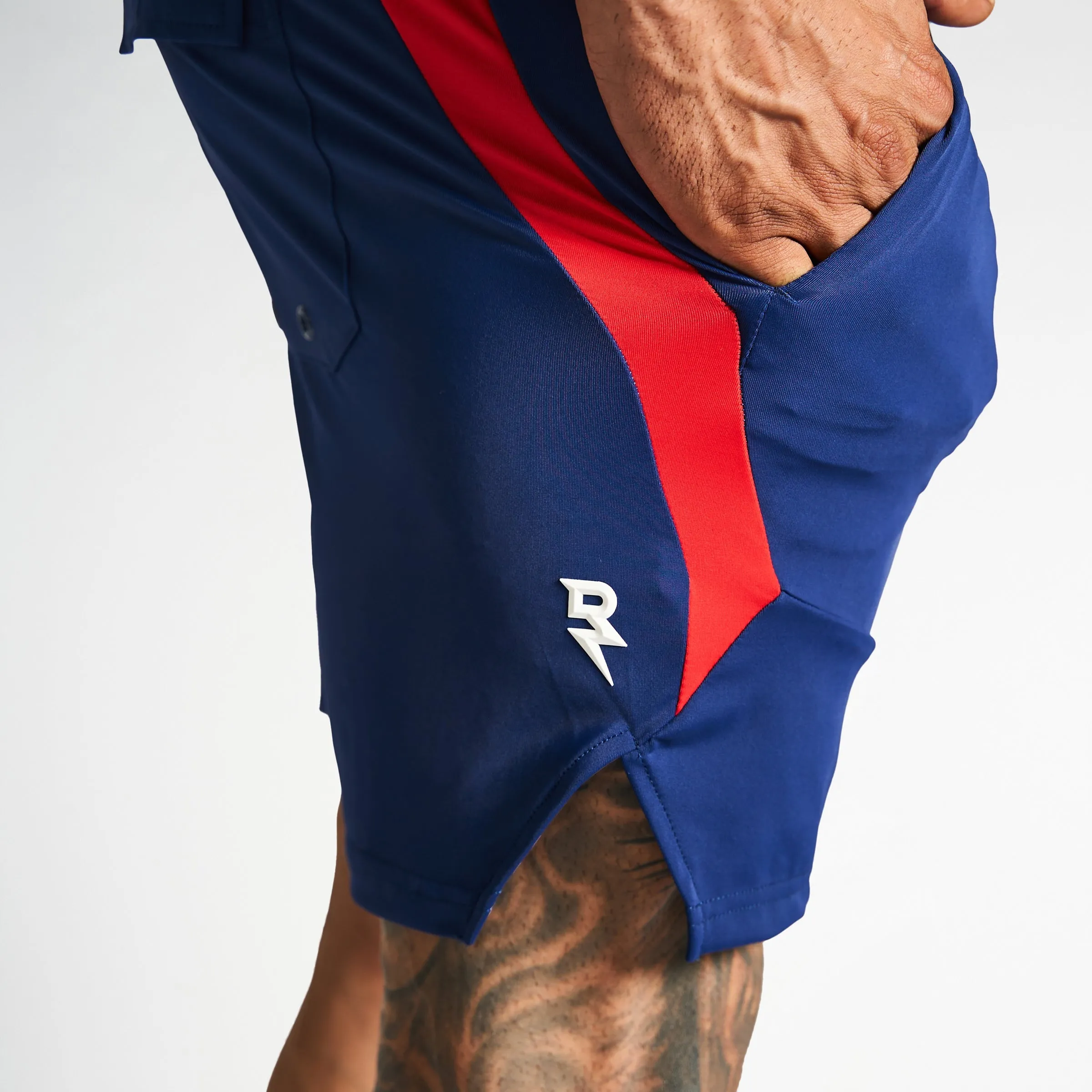 Minimal Stretch sweater COMPETITION BOARD SHORTS - NAVY BLUE