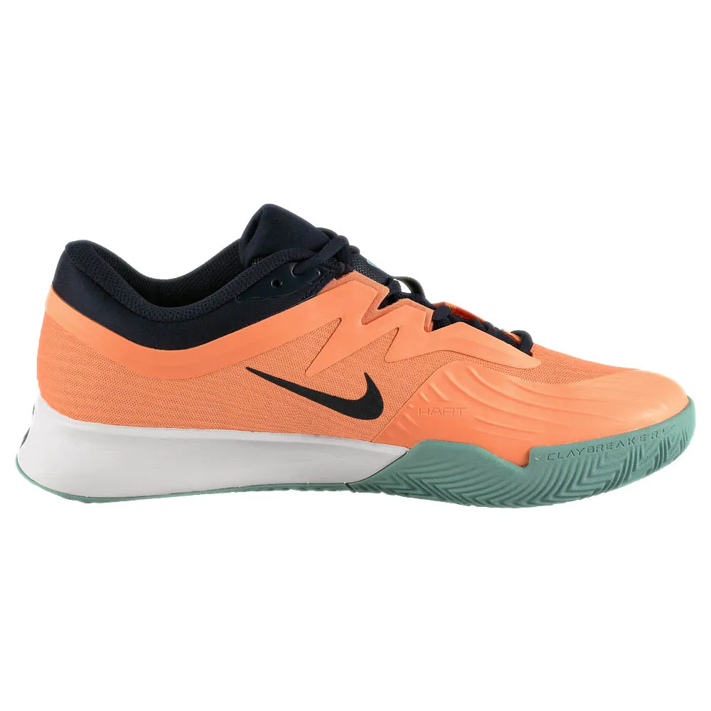 Nike Men's Air Zoom Vapor Pro 3 - Clay - Apricot Agate/Obsidian Anti Bacterial Energy Return Foam