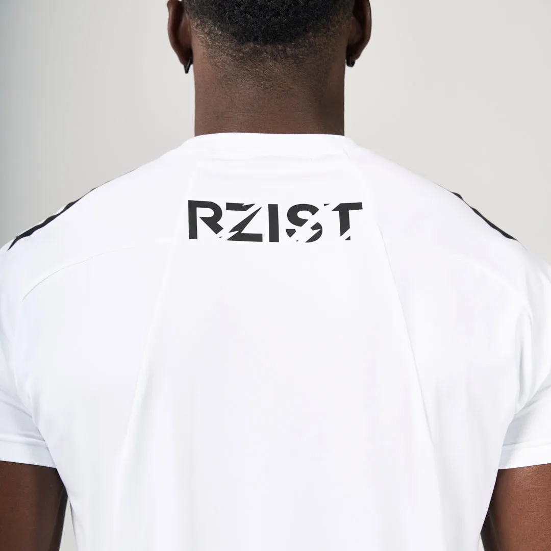 Lightning Performance T-Shirt - Cotton White Comfy Fit Wear Effortless Wear