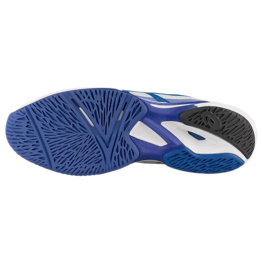 Flexible Walk Urban Style Asics Men's Solution Speed FF 3 - White/Tuna Blue