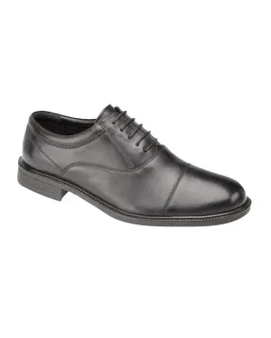 Roamers Mens Fuller Fitting Capped Oxford Shoes Abrasion resistant