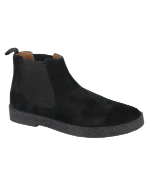 ventilation channels Roamers Mens Real Suede Twin Gusset Boots