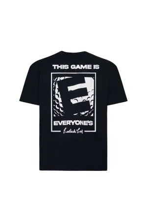 E is for Everyone T-Shirt Heathered Fabric