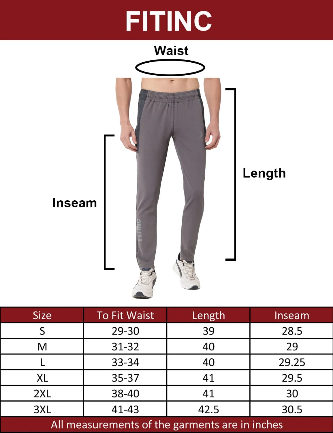 High Rise Minimal Waistband Textured Slim Fit Track Pants - Grey