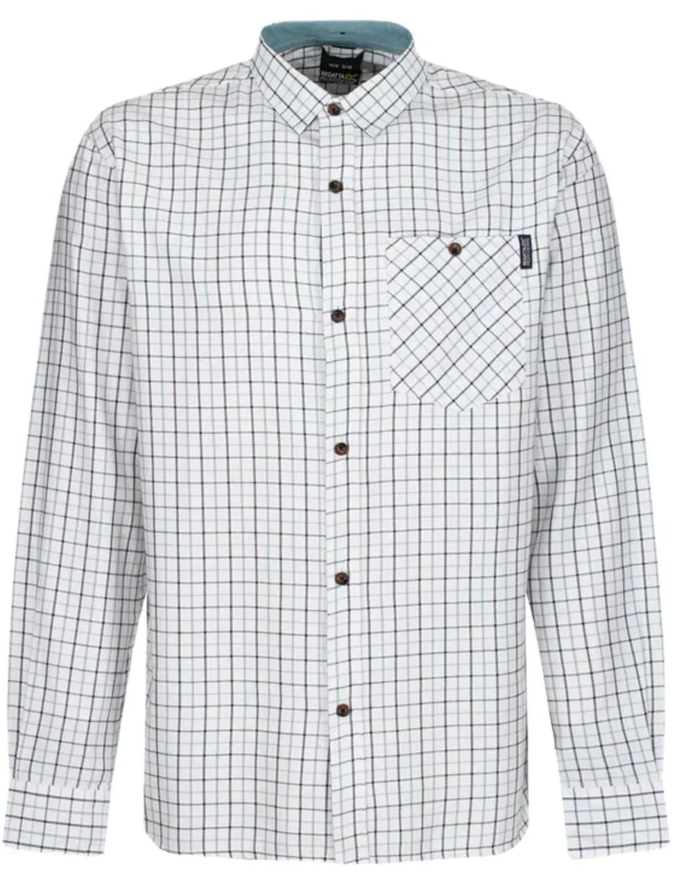 Soft Touch Fabric Mature Elegance Regatta Tattersall Check Shirt
