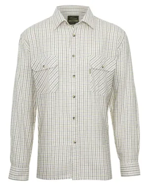 Anti Static Finish Multi Layer Stitching Champion 100% Cotton Tattersall Check Shirt