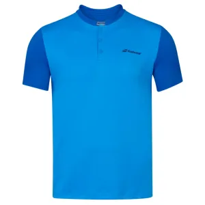 Chic Design Layered Style Babolat Play Polo Men's Tee - Blue Aster