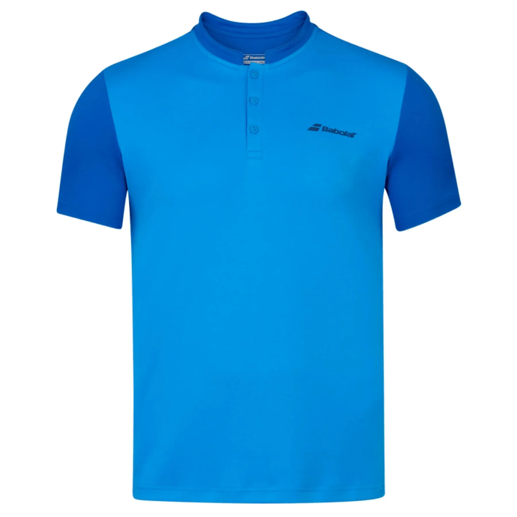 Babolat Play Polo Men's Tee - Blue Aster Comfy Stretch Active Wearable