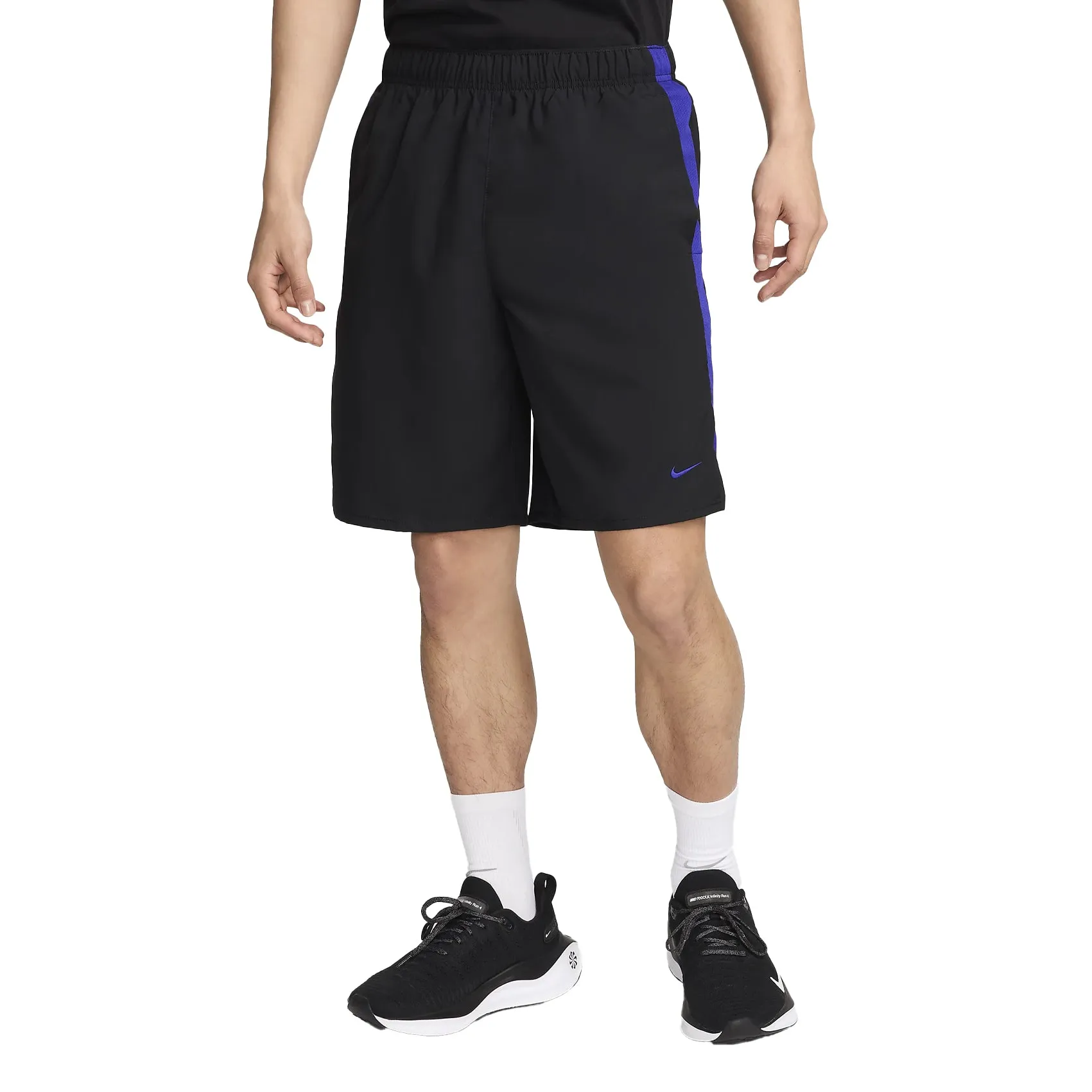 Mens Nike Dri-FIT Challenger 9 Inch Unlined Shorts Breathable Mesh Panels spring shorts