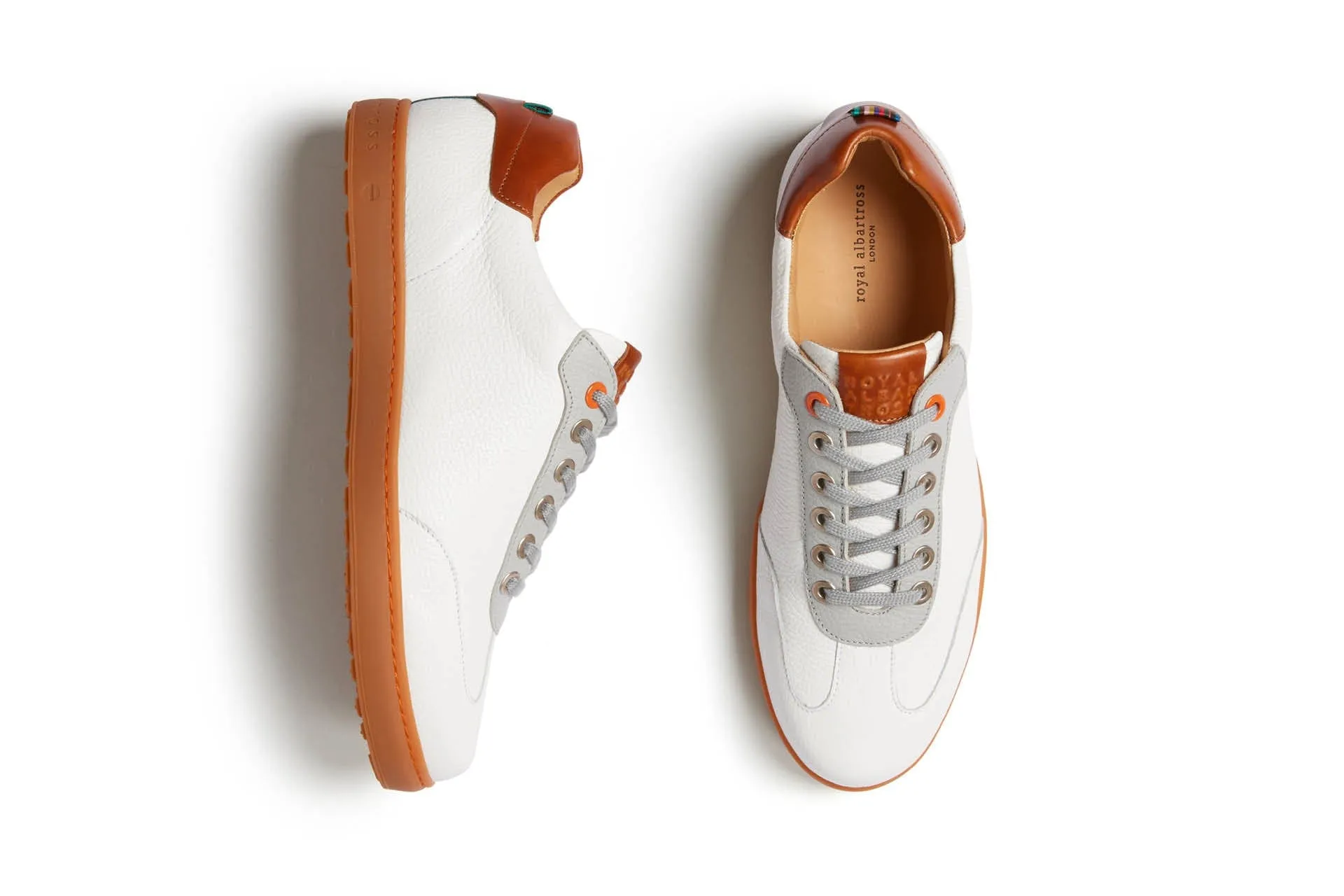 LowTop Foot Flex Smith | White/Mocha