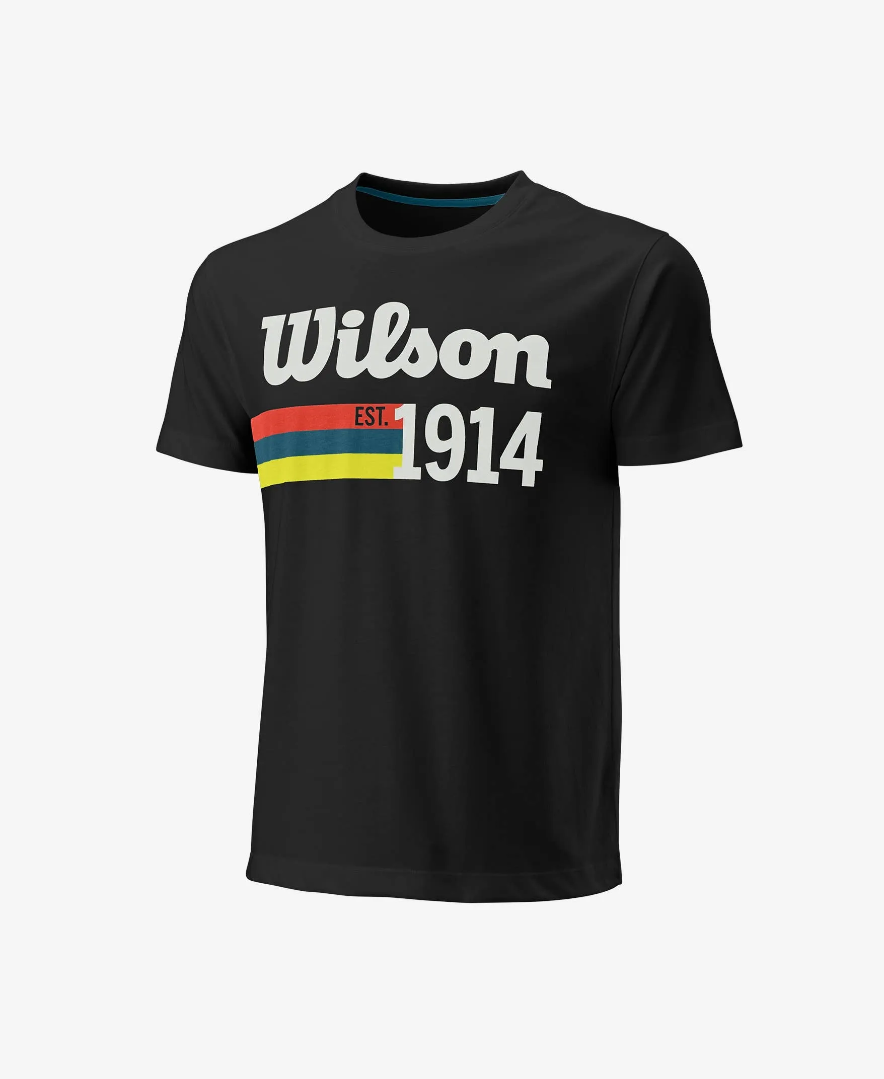 Cozy Fit Wilson Script 14" Tech Tee - Black