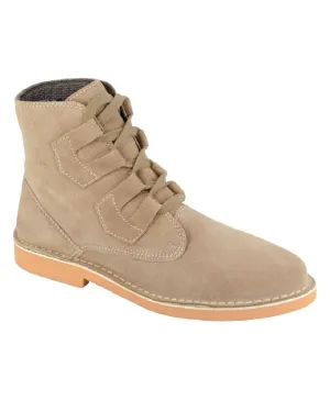 Ocean Walk Roamers Mens Ghillie Tie Desert Boots