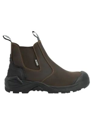 Xpert Mens Pro Hutton Safety Dealer Boots Memory Foam Standing All