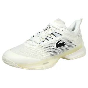 Lacoste Men's AG-LT23 Ultra 225 - Off White Durable Upper Indoor