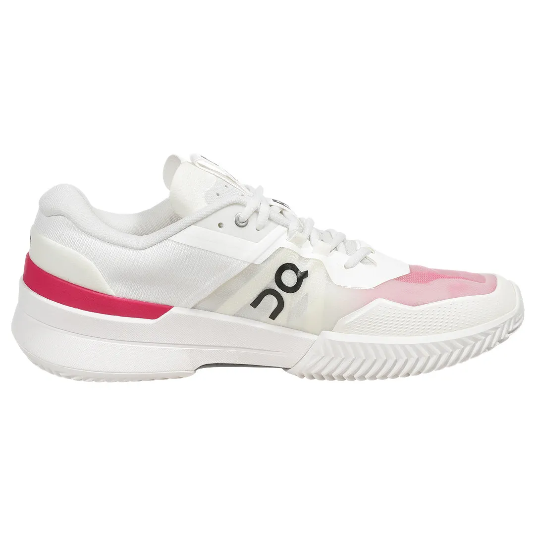 fitness enthusiasts On Men's THE ROGER Pro 2 - Clay - White/Pink