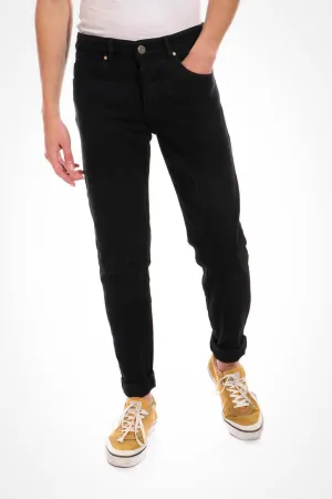 jeans -Casual Dirty Denim Jeans Pant Jeans BLACK All Purpose