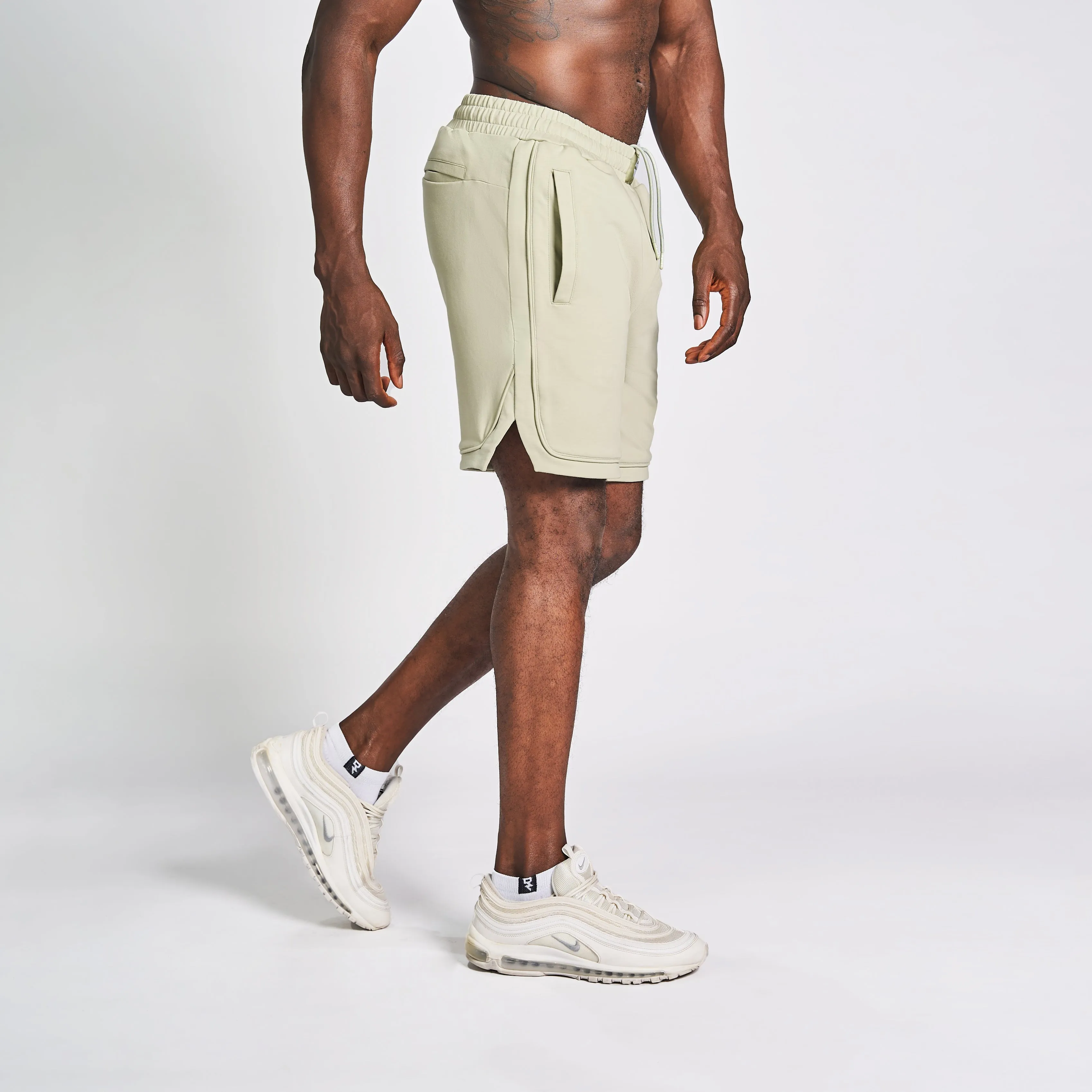 CASUAL SHORTS - DESERT SAGE Comfortable Cut