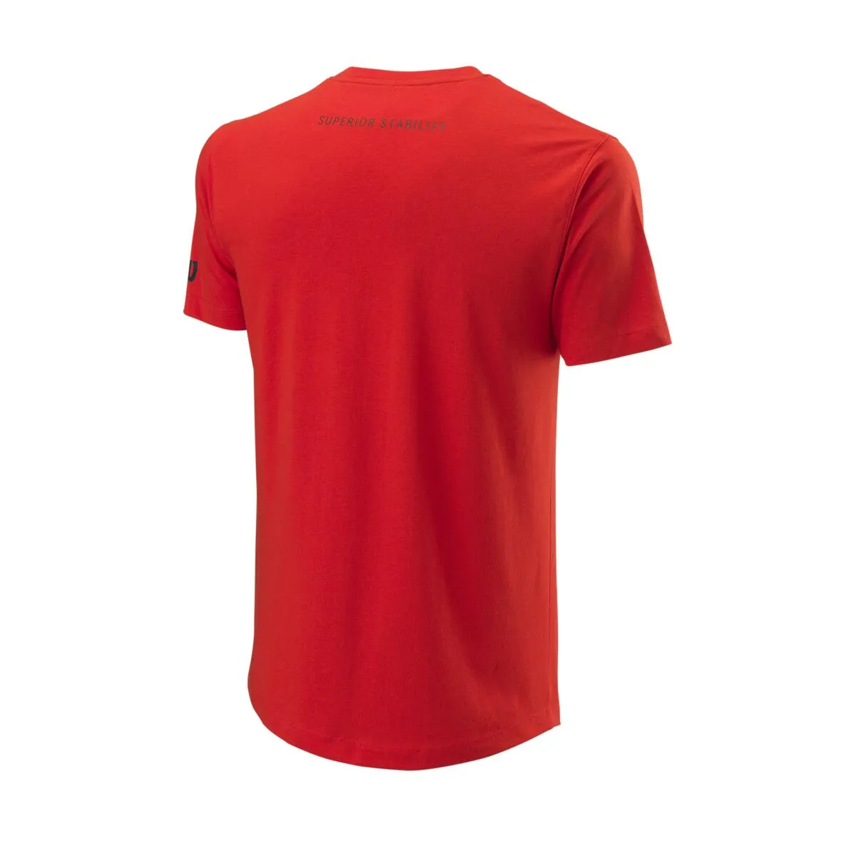 Wilson Rush Pro Tech Tee - Red/Black Easygoing Design