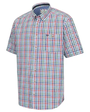 Hoggs of Fife Aberdour Short Sleeve Shirt Odorless Binding Tape Functional Fashion