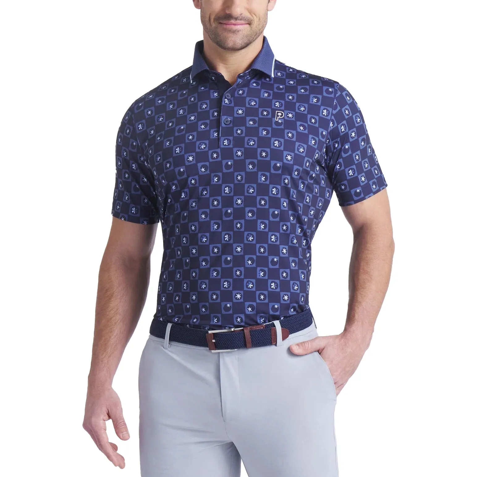 Simple Wear simple design Puma x PTC Micro Golf Polo Shirt - Deep Navy