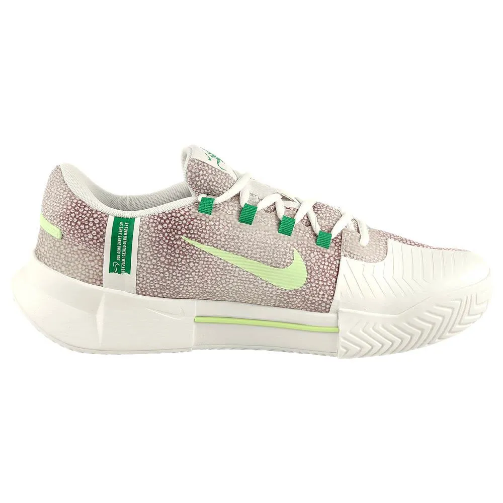 Nike Men's Air Zoom GP Challenge 1 - Premium - Phantom/Barely Volt Anti Torsion Plate Torsional Rigidity