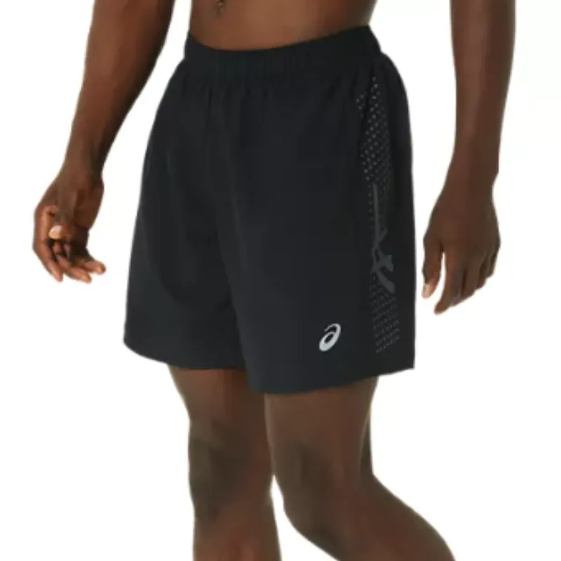 Breezy Waist Asics Icon Short - Performance Black/Carrie Grey