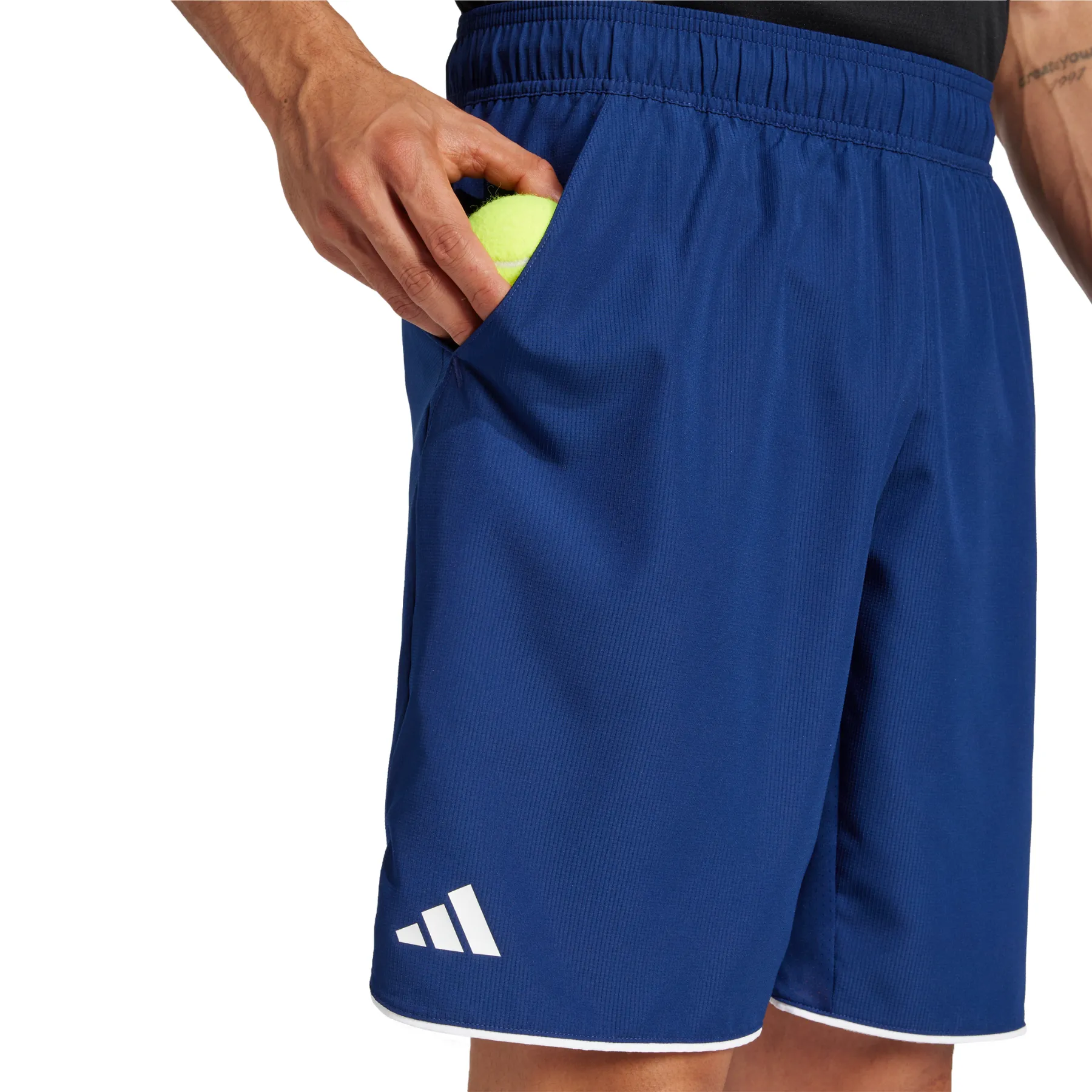 Adidas Club Tennis Climacool Mens Shorts 7" - Dark Blue Abrasion Proof Fabric