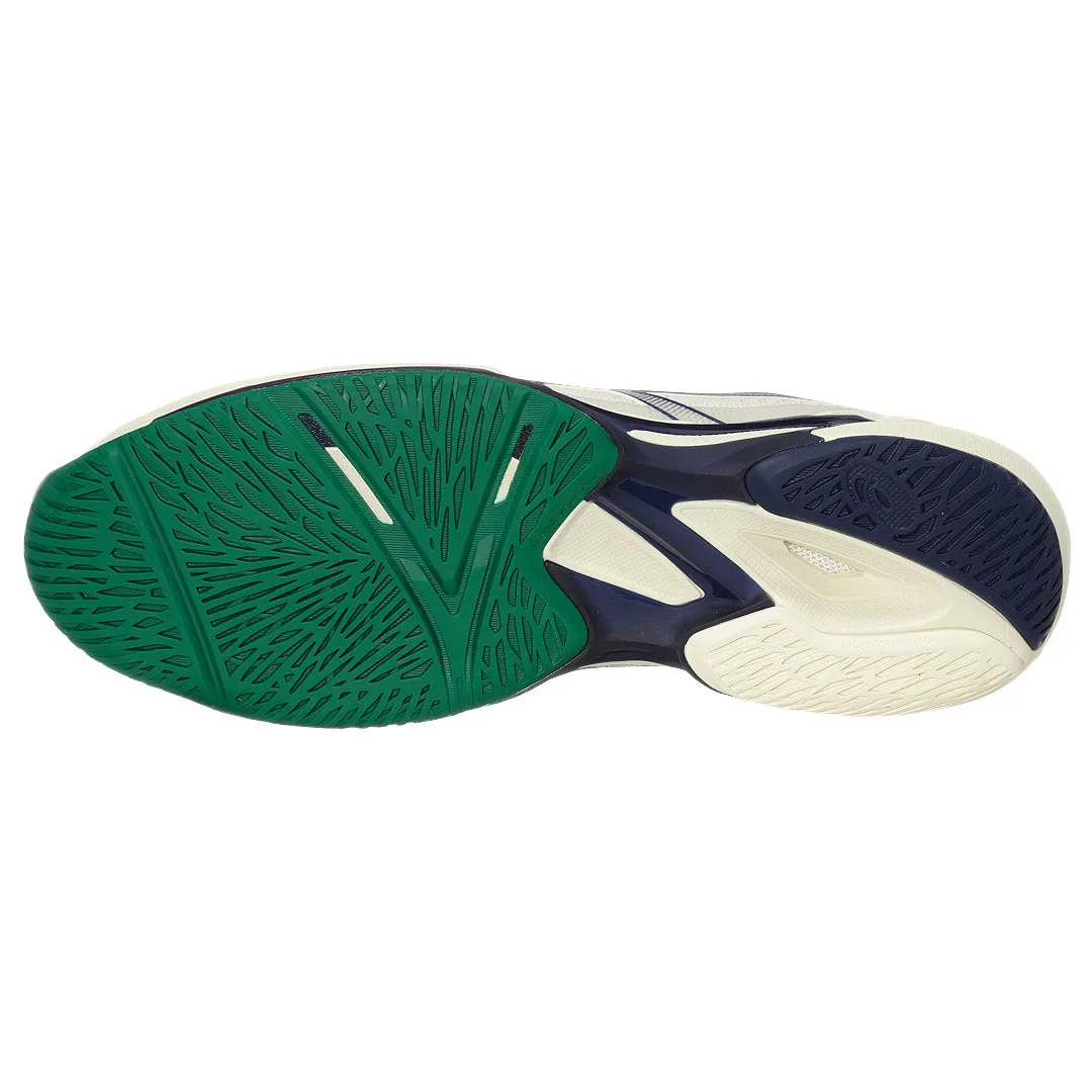 Non Marking Outsole Asics Men's Solution Speed FF 3 - Cream/Midnight