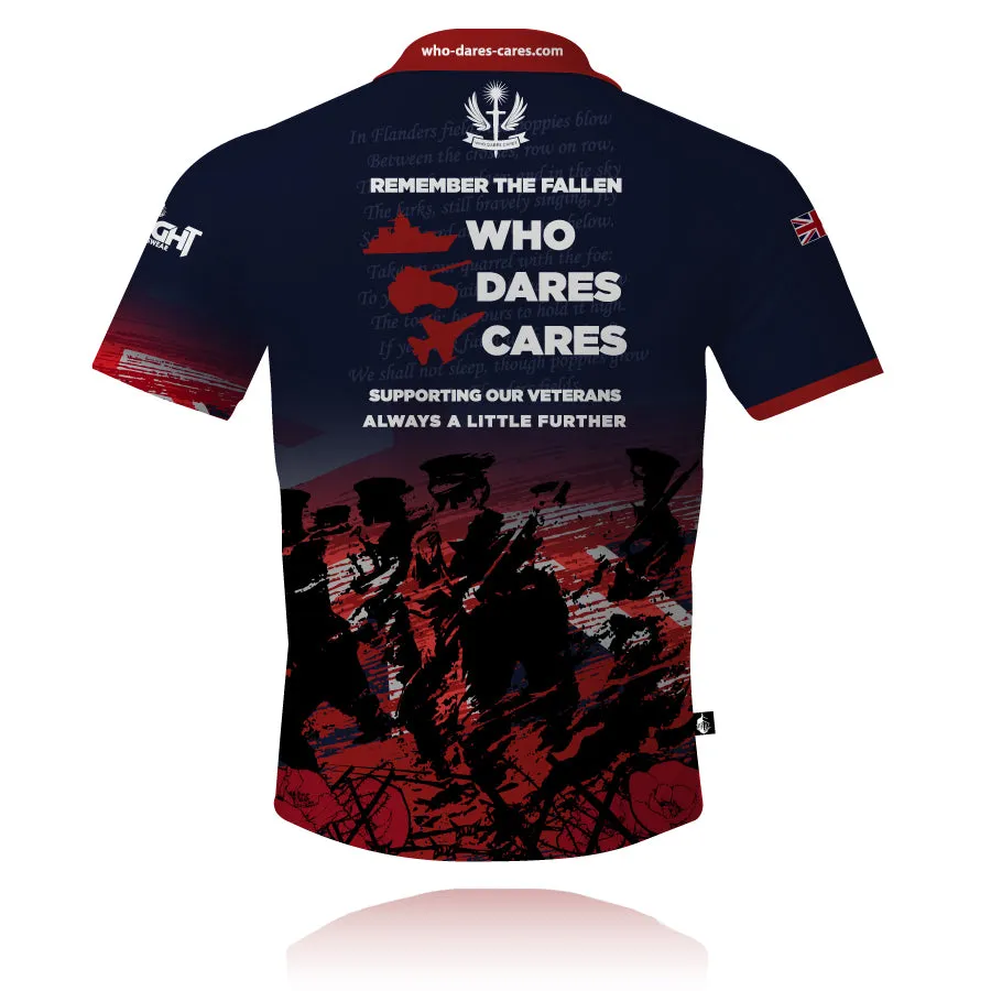 Who Dares Cares (Always A Little Further) - Tech Polo MoistureManagement System