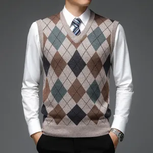 Art Mood West Louis? Warm Woolen Sweater Vest