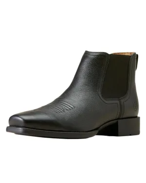 Ariat Mens Booker Ultra Square Toe Western Boots Moisture wicking All Terrain Stylish Commuters