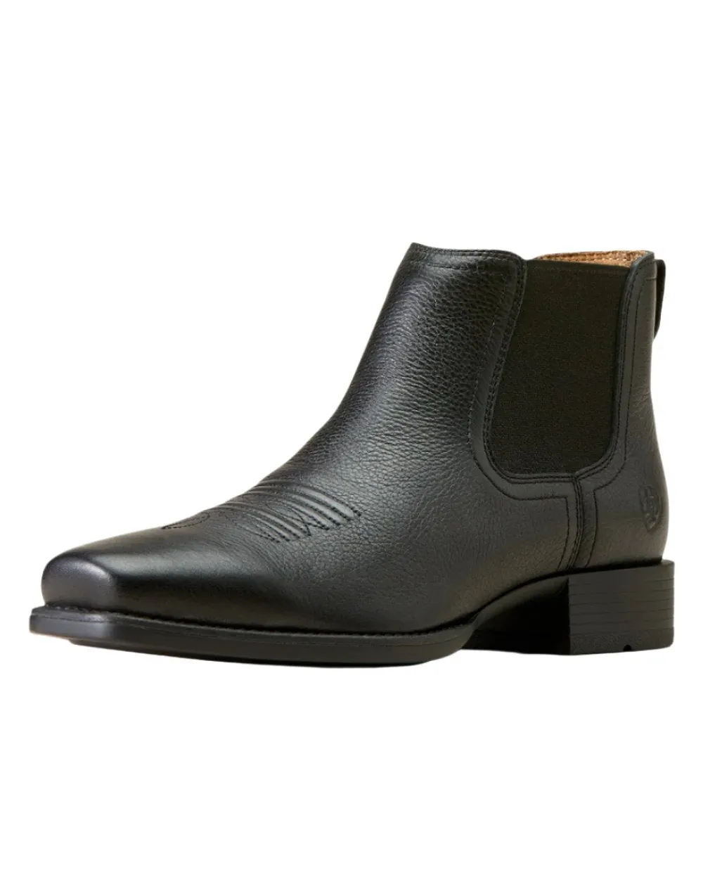 Ventilated Design Ariat Mens Booker Ultra Square Toe Western Boots