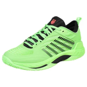 K-Swiss Men's Hypercourt Supreme 2 - Soft Neon Green/Black Fitness Motion Step Support