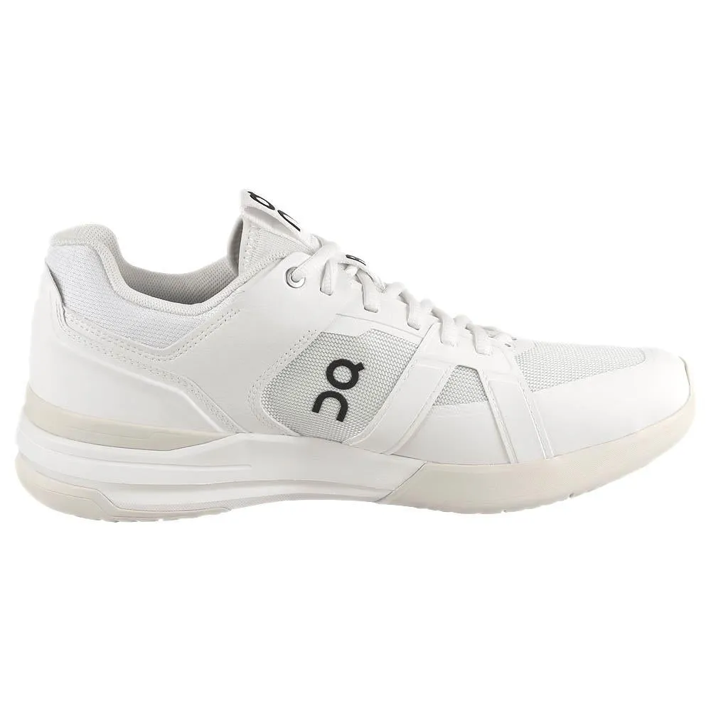 On Men's THE ROGER Clubhouse Pro - White/Ice Odor Control Technology Sweat Free