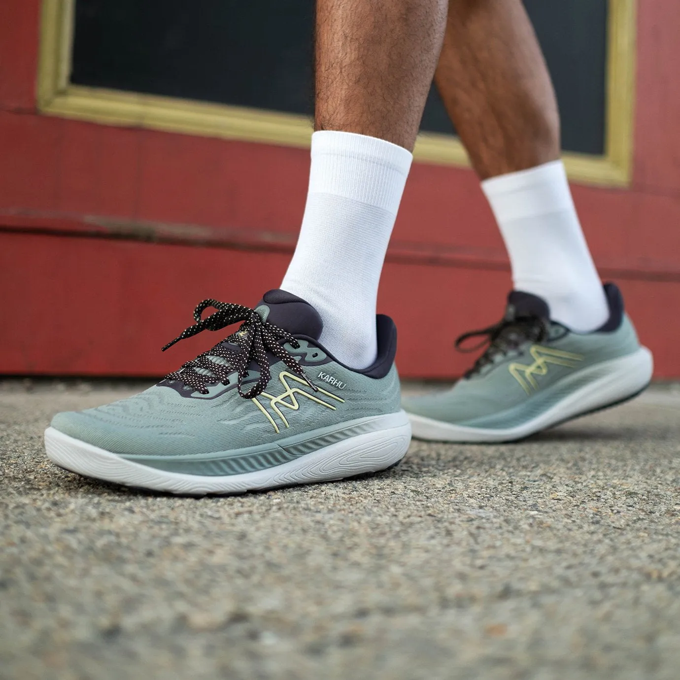 All Weather Urban Walkers Indoor MEN'S IKONI 3.0 - GREEN MILIEU / DUSTY YELLOW