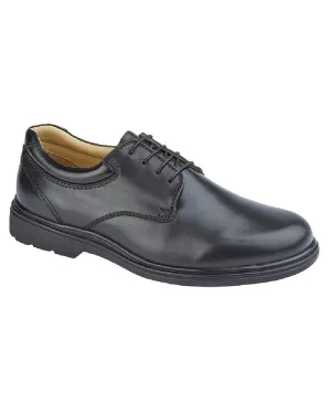 Roamers Mens Extra Wide 4 Eye Plain Casual Shoes Sport Life Dad Pick