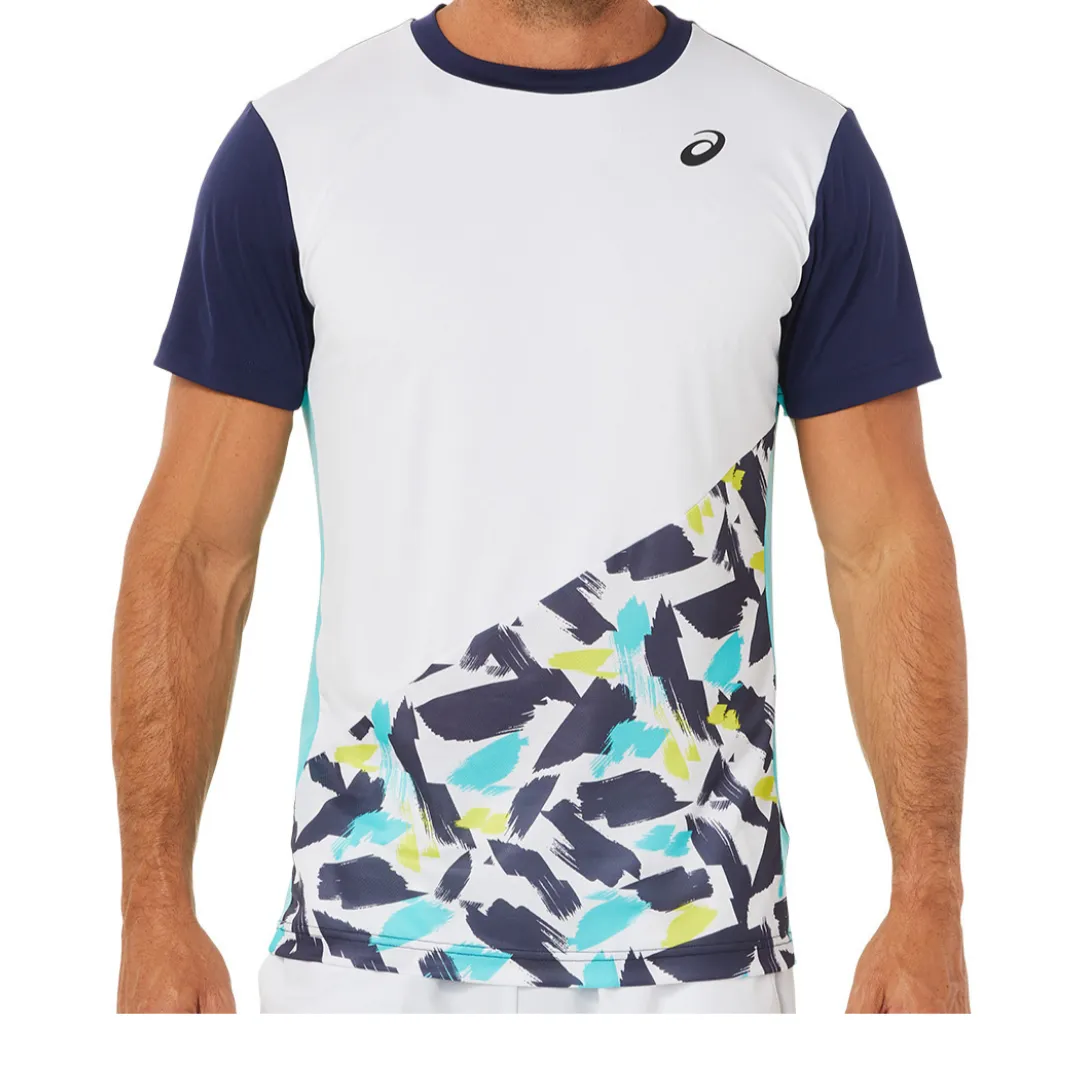 Asics Court Graphic SS Top 2022 - Brilliant White Casual Everyday